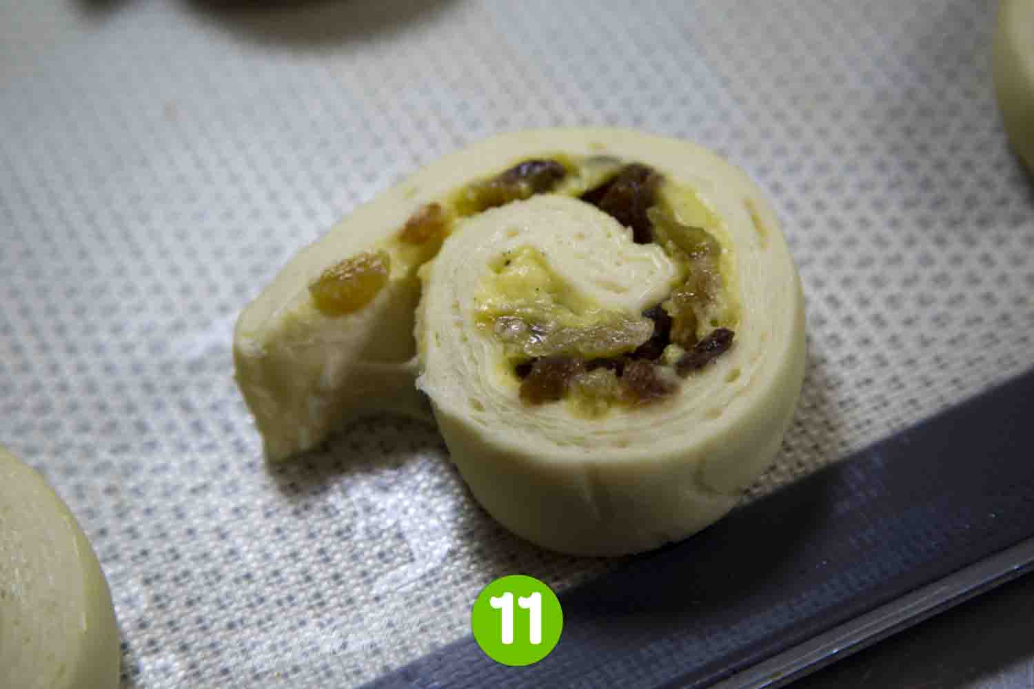 Recette de Pains aux raisins maison