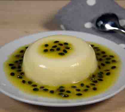 Panna Cotta Chocolat Blanc Et Son Coulis - Envie De Bien Manger