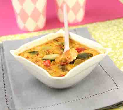 Recette de Petits clafoutis à la niçoise dès 12 mois