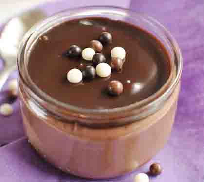 Recette de Petits pots de crème 100% chocolat