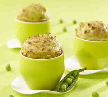 Recette de Mug petits pois 