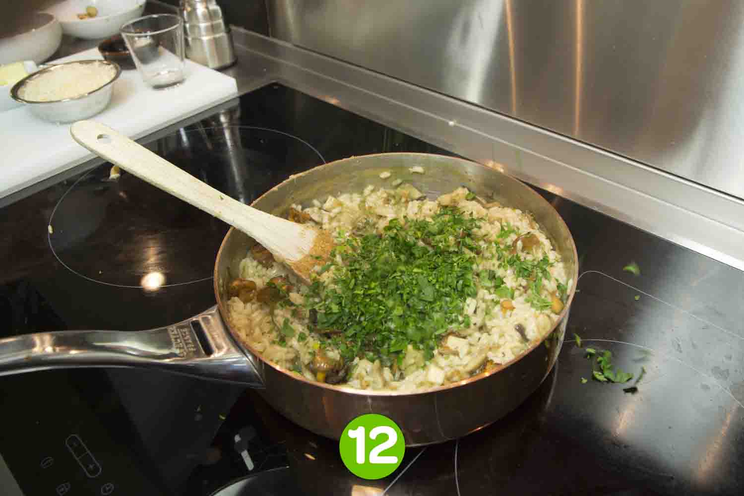 Recette de Risotto aux girolles et cèpes