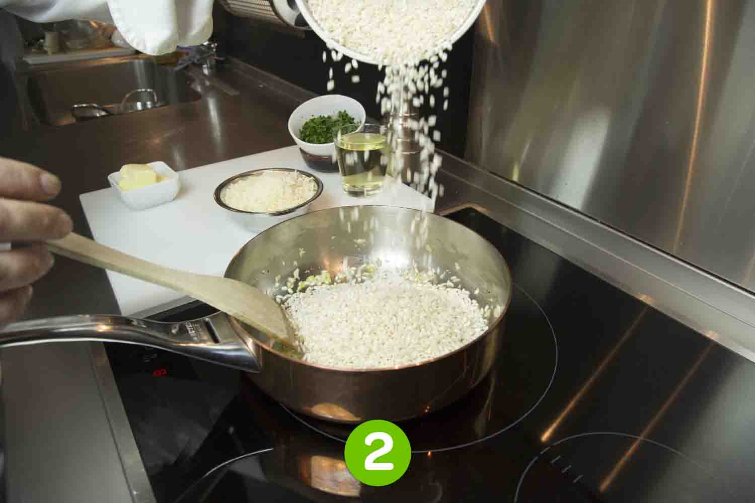 Recette de Risotto aux girolles et cèpes