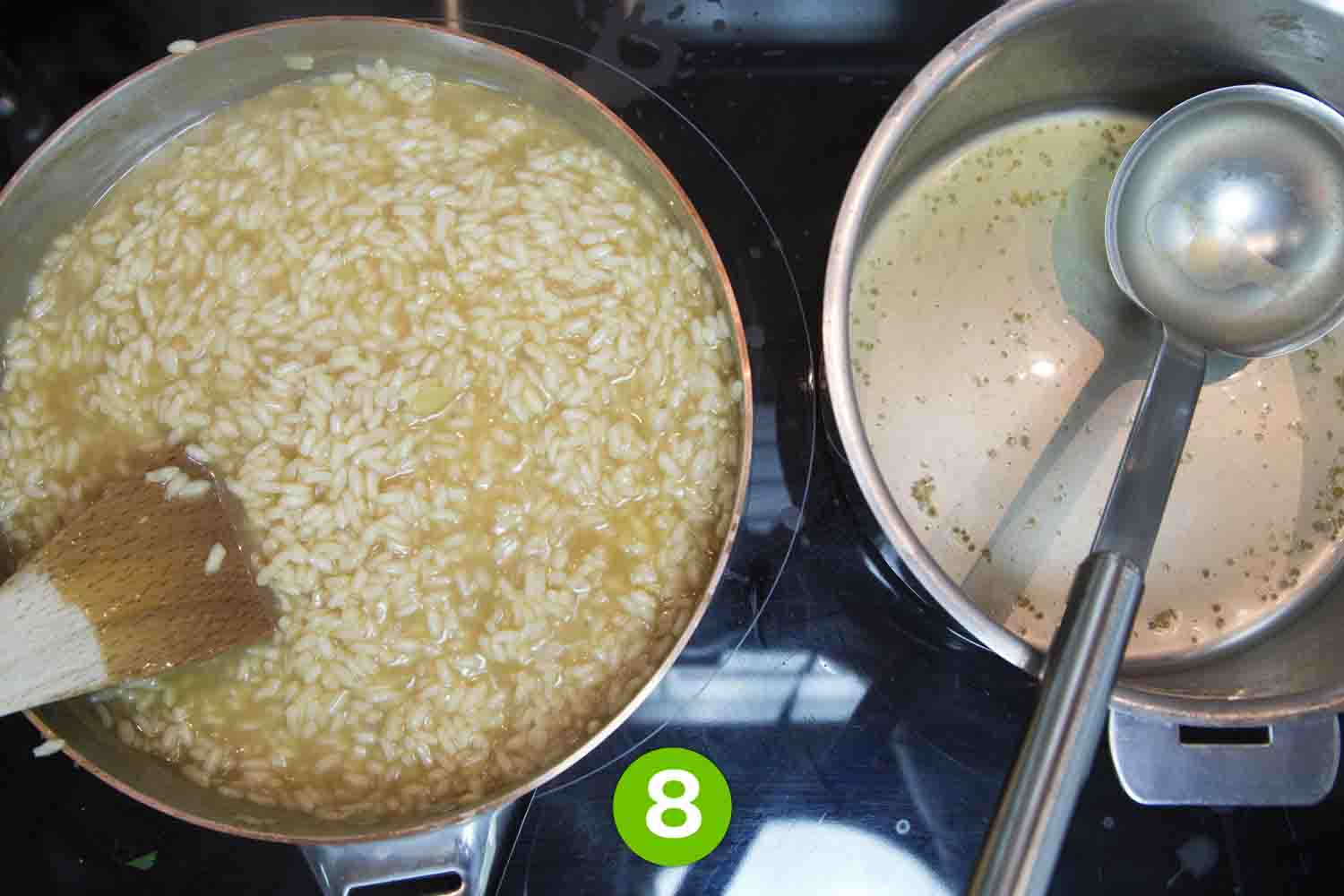 Recette de Risotto aux girolles et cèpes