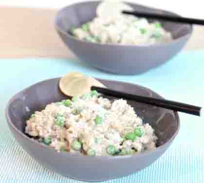 Recette de Risotto aux petits pois