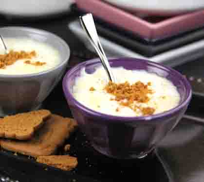 Recette de Riz au yaourt vanillé