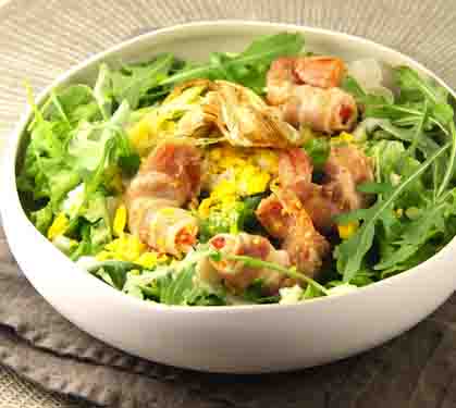 Recette de Salade de langoustines