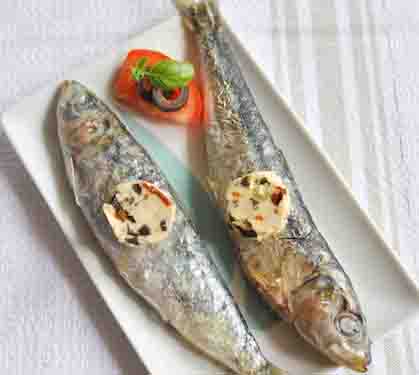 Recette de Sardines grillées et beurre composé aux saveurs ensoleillées