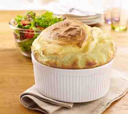 Recette de Soufflé aux 3 fromages