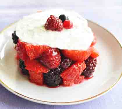 Recette de Tartare de fruits rouges aux épices