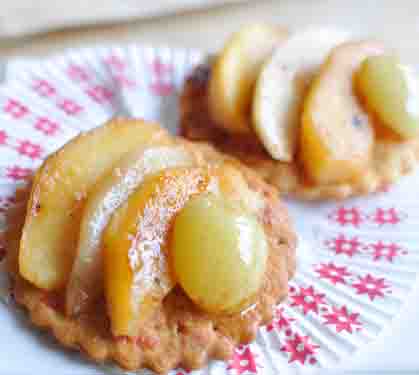 Recette de Tarte caramélisée aux fruits