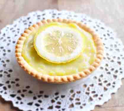 Recette de Tartelette citron