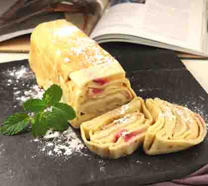 Recette de Terrine de crêpes aux pommes