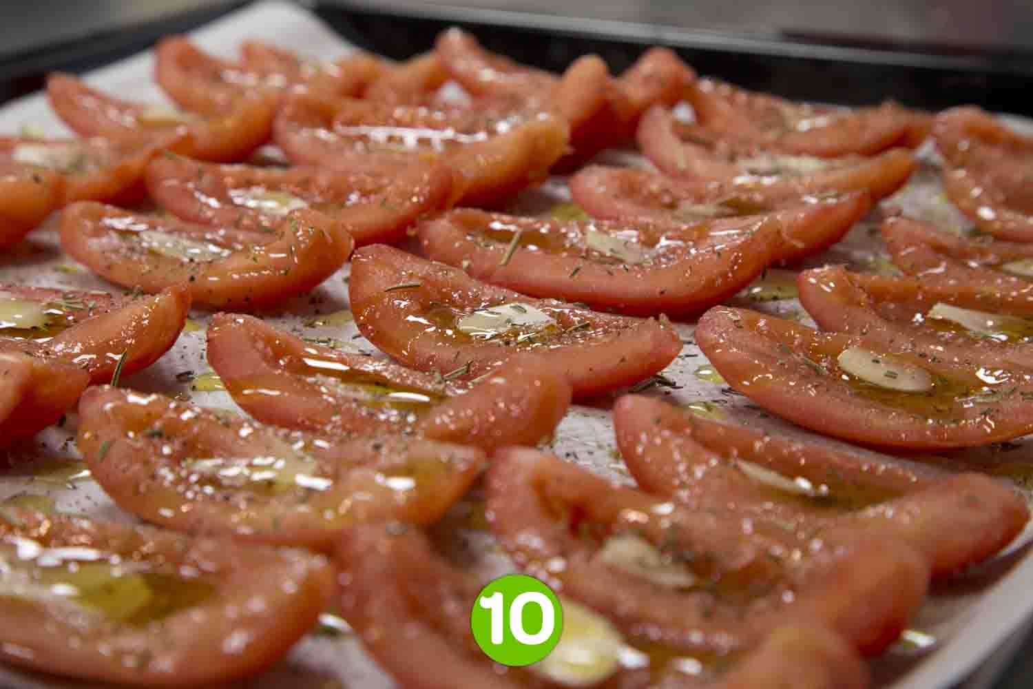 Recette de Tomates confites