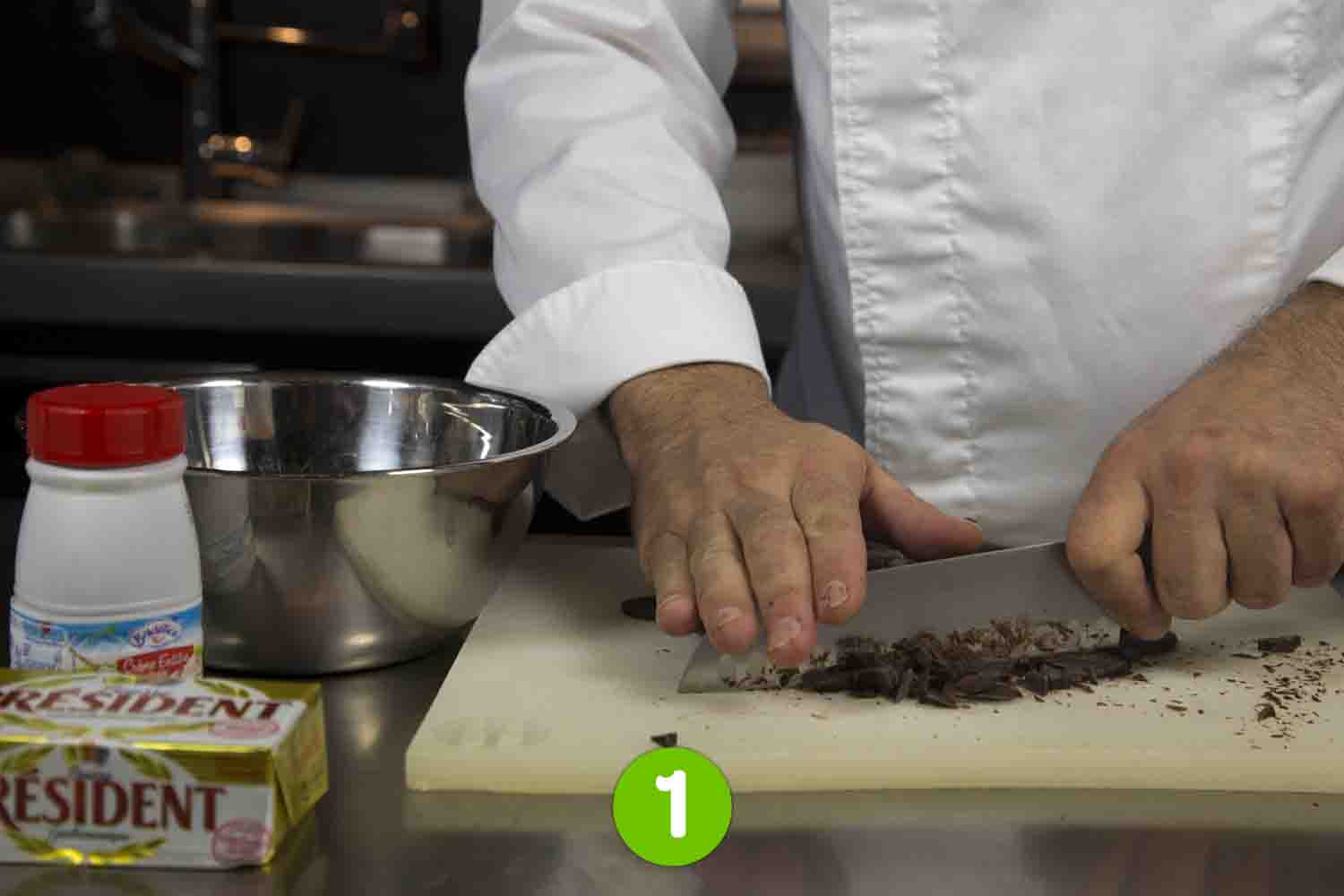Recette de Truffes craquantes au chocolat
