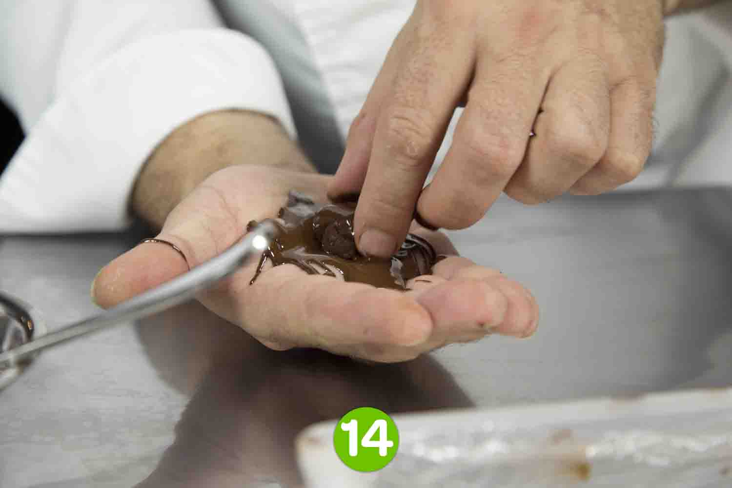 Recette de Truffes craquantes au chocolat