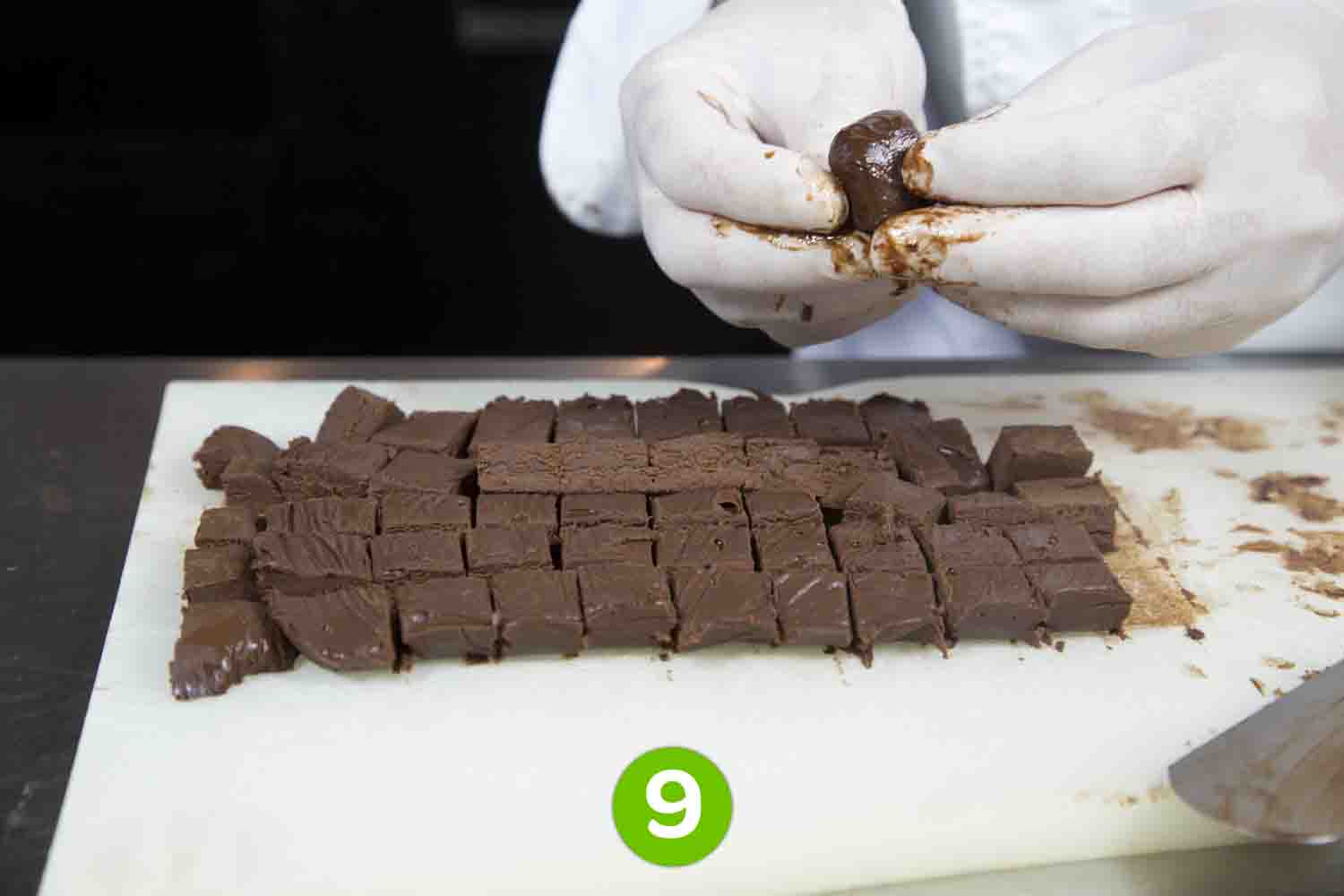 Recette de Truffes craquantes au chocolat