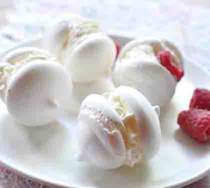 Recette de Macarons à la vanille à la meringue française