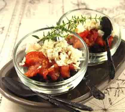 Recette de Verrine du Soleil