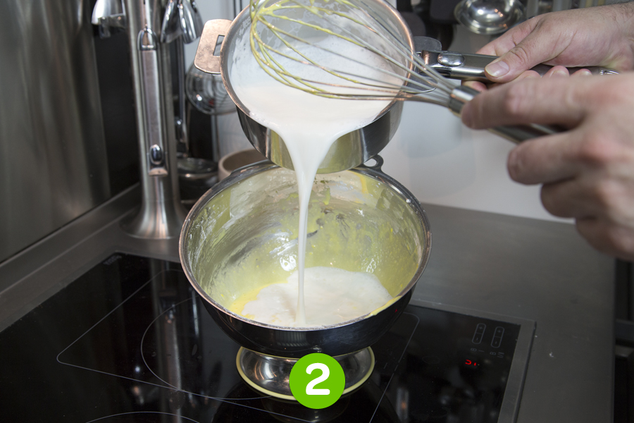 Recette de Crème pâtissière à la pistache