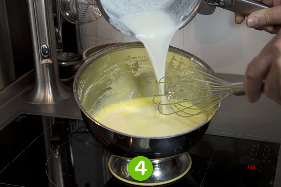 Recette de Crème pâtissière à la pistache