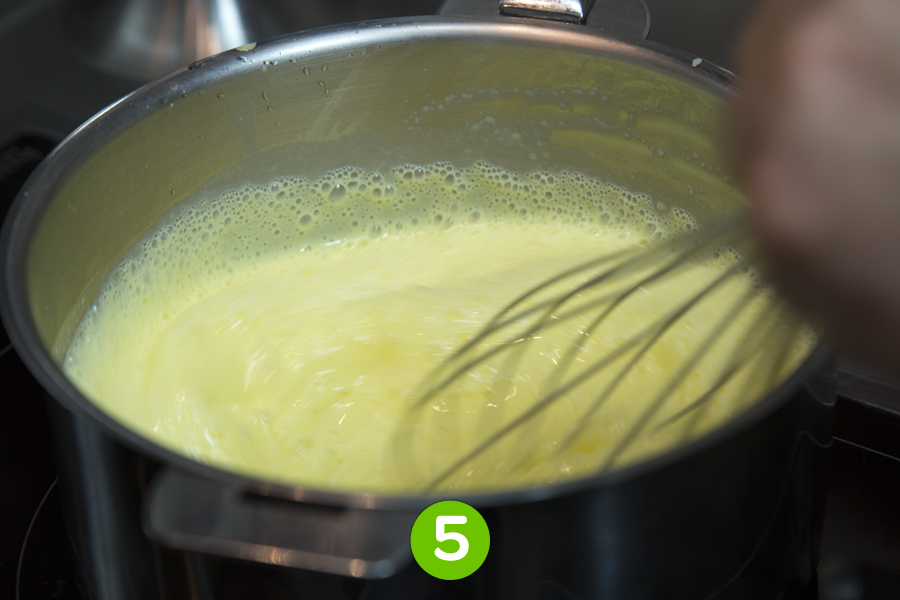 Recette de Crème pâtissière à la pistache