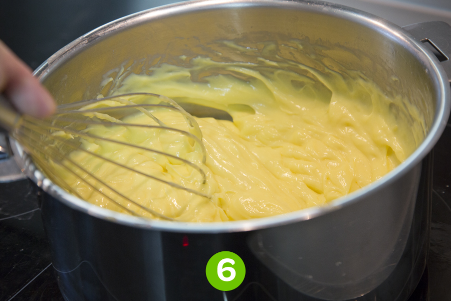 Recette de Crème pâtissière à la pistache