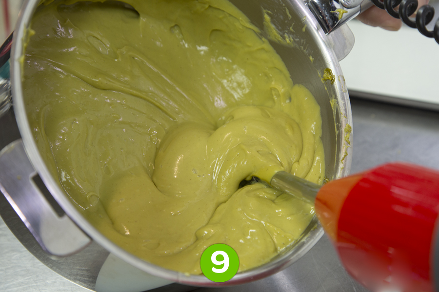 Recette de Crème pâtissière à la pistache