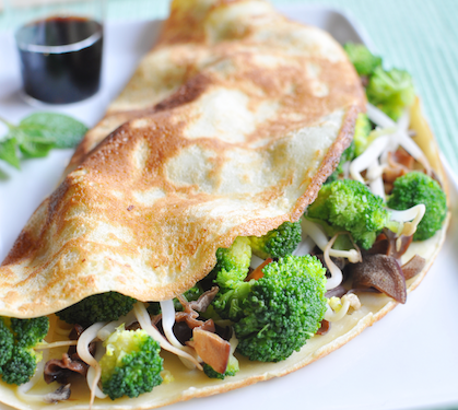 Crepe Salee Vegetarienne Envie De Bien Manger