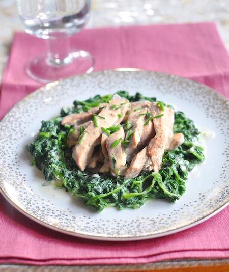 Recette de Émincé de veau à l'oseille