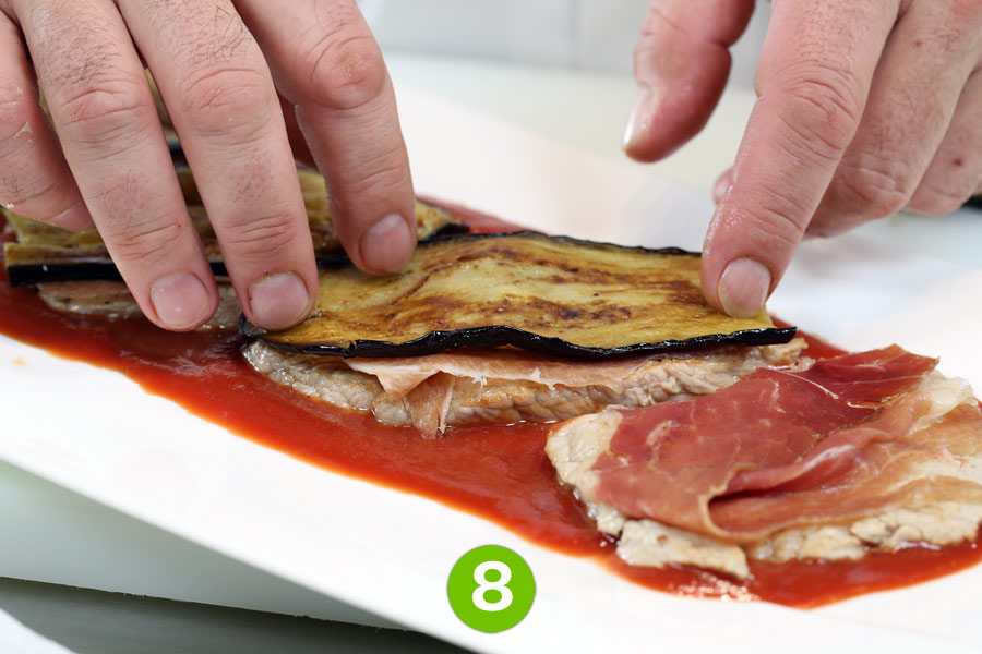 Recette de Escalope de veau à la Sarde
