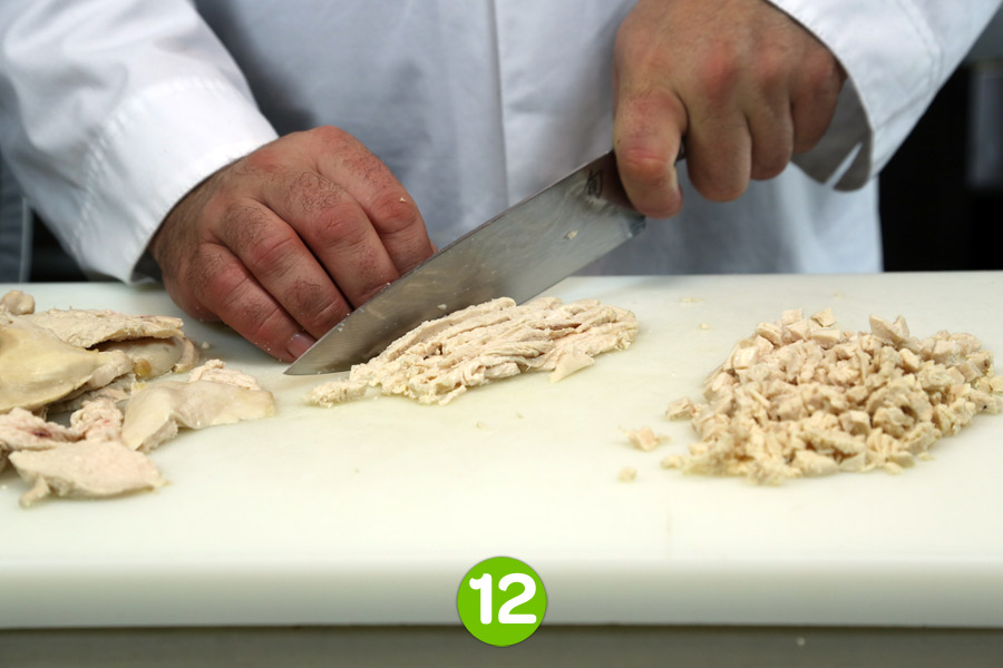 Recette de Feuilleté forestier de volaille au comté