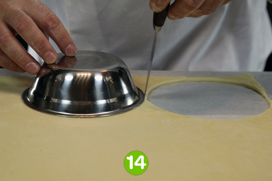 Recette de Feuilleté forestier de volaille au comté