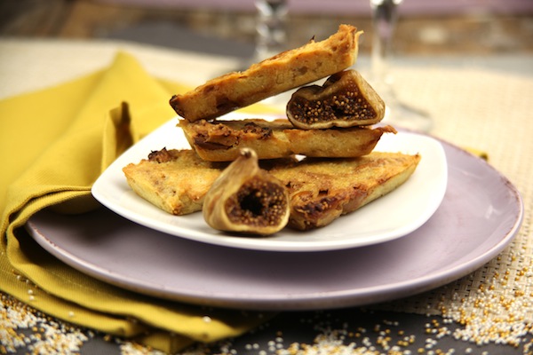 Recette de Financiers aux figues et au foie gras