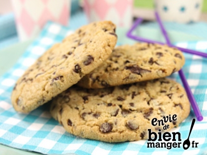 Cookies aux éclats de chocolat et au pralin