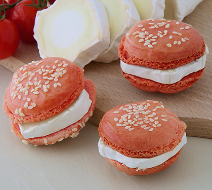 Macarons Salés Tomates Et Chèvre - Envie De Bien Manger