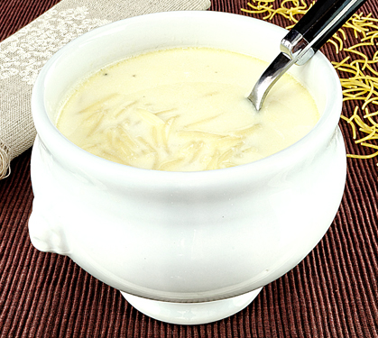 Recette de Soupe vermicelles au lait