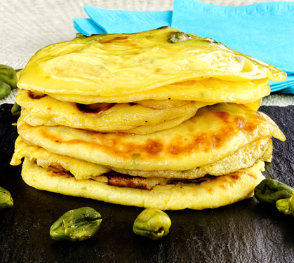 Recette de Galettes aux pistaches et à la fleur d'oranger