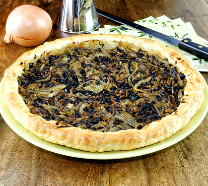 Recette de Tarte pissaladière 