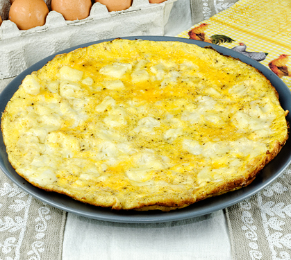 Recette de Omelette façon Bridelight