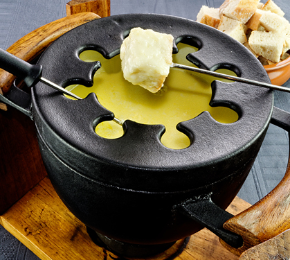 Recette de Fondue au vacherin Mont d’Or