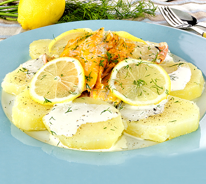 Recette de Haddock poché sauce crème