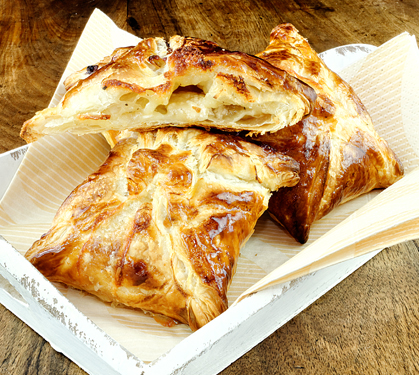 Recette de Chaussons au Chèvre et à la Compote de Pommes