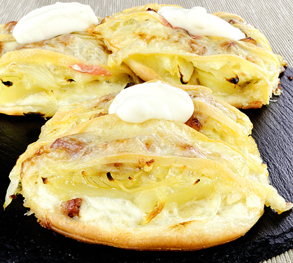 Recette de Pizz'tartiflette