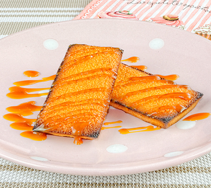 Recette de Financiers et caramel au beurre salé