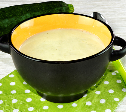 Recette de Velouté de courgettes et fromage