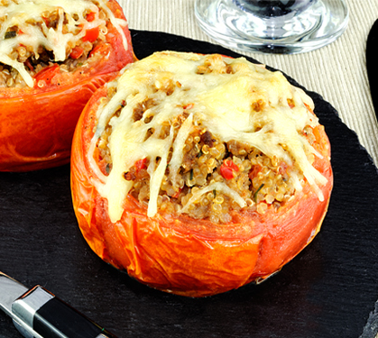 Recette de Tomates farcies au quinoa