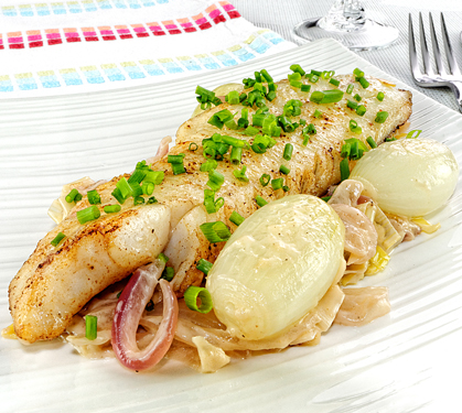 Recette Filet De Merlan Aux Petits Oignons - Envie De Bien Manger