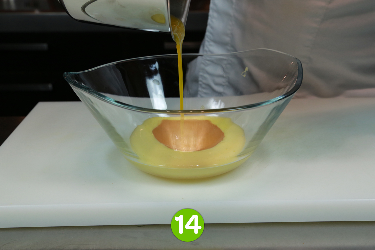 Recette de Mousse de clémentines sur gelée de champagne