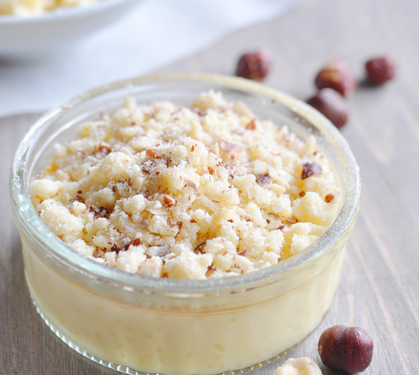 Recette de Pâte à crumble à la poudre de noisettes